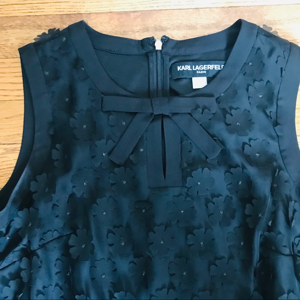 Floral Applique Sheath Dress